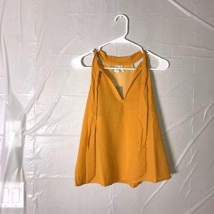 MUSTARD Ruffle Blouse